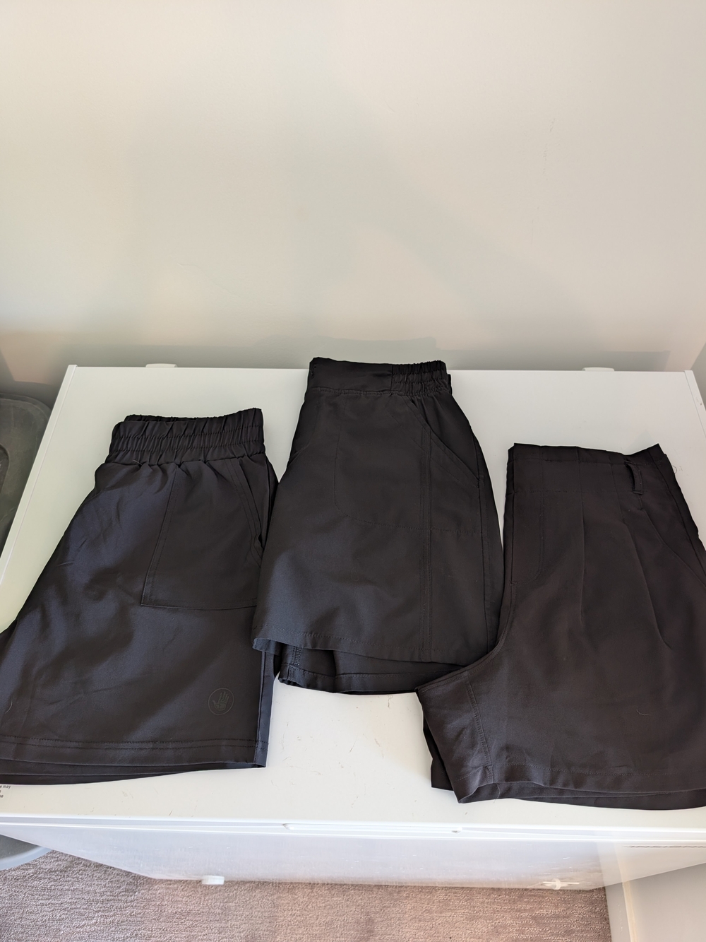 THREE Black Women's Summer Bottoms